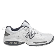 Men's Court New Balance 806 White with Navy T44d4848